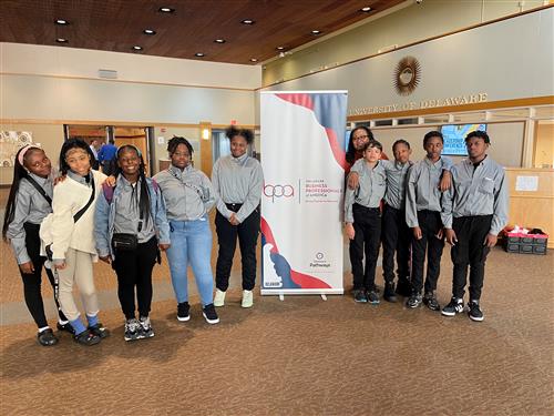 Photo of Bayard School BPA at UD conference